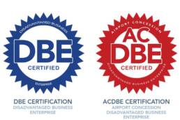 DBE and ACDBE certifications