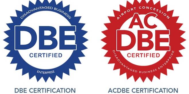 DBE and ACDBE certifications